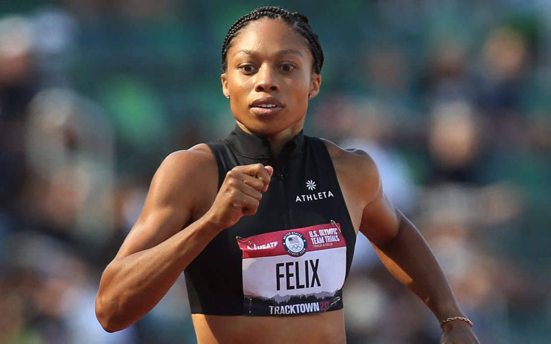 Allyson Felix makes her 5th Olympic team at 35.