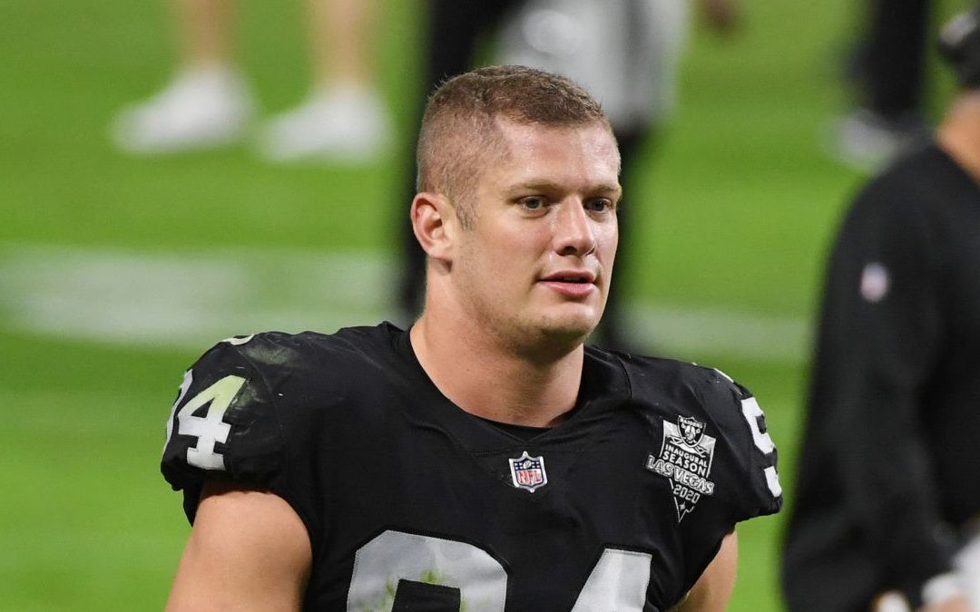 Carl Nassib becomes first active NFL player to come out as gay.