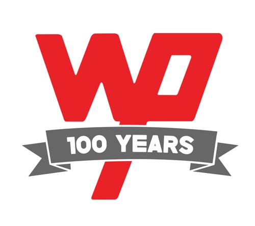 Wooster Products presented with certificate recognizing 100th anniversary